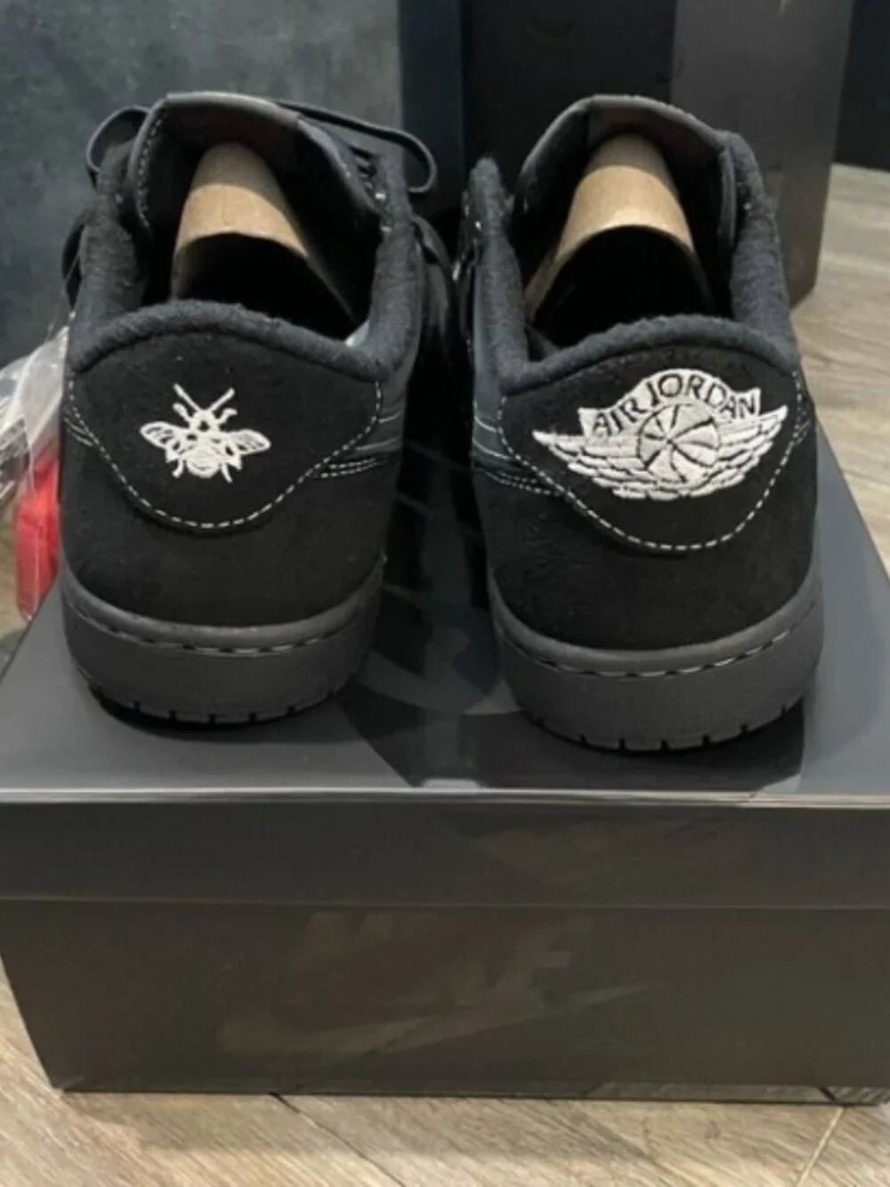 Air Jordan 1 Low OG SP Black Phantom